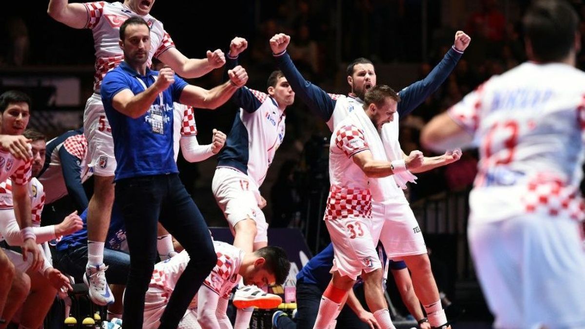 Kroatien feiert den Einzug ins EM-Finale