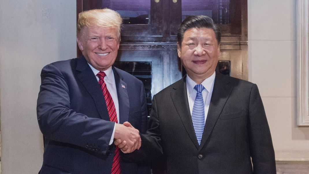 Donald Trump und der chinesische Präsident Xi Jinping 2018.