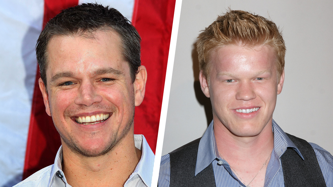 Verwechslungsgefahr? Eine gewisse Ähnlichkeit zwischen Matt Damon (links) und Jesse Plemons (rechts) ist unverkennbar.