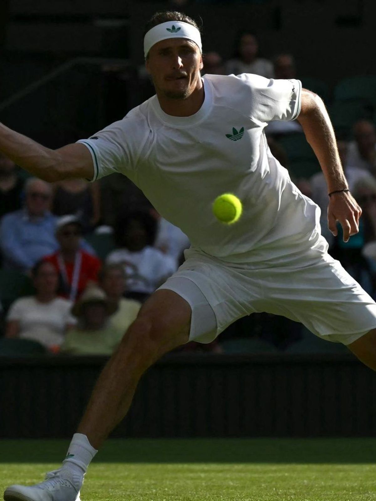 Sascha Zverev in Wimbledon