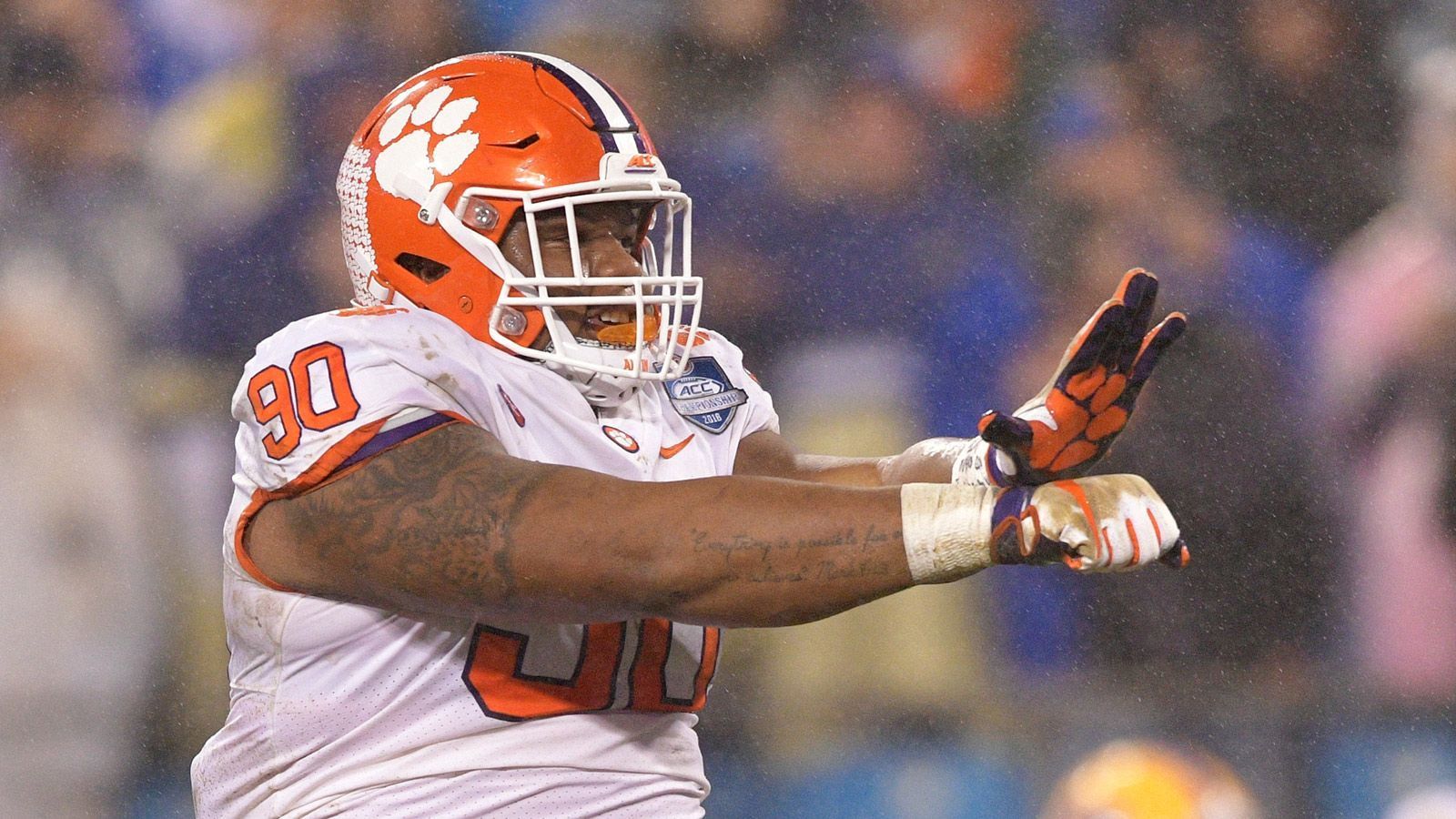 
                <strong>Draft Pick 17: New York Giants (durch Trade mit Cleveland Browns)</strong><br>
                Spieler: Dexter LawrencePosition: Defensive TackleCollege: Clemson
              