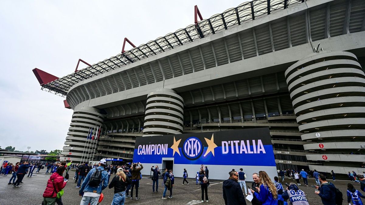 Das Giuseppe-Meazza-Stadion, auch San Siro genannt