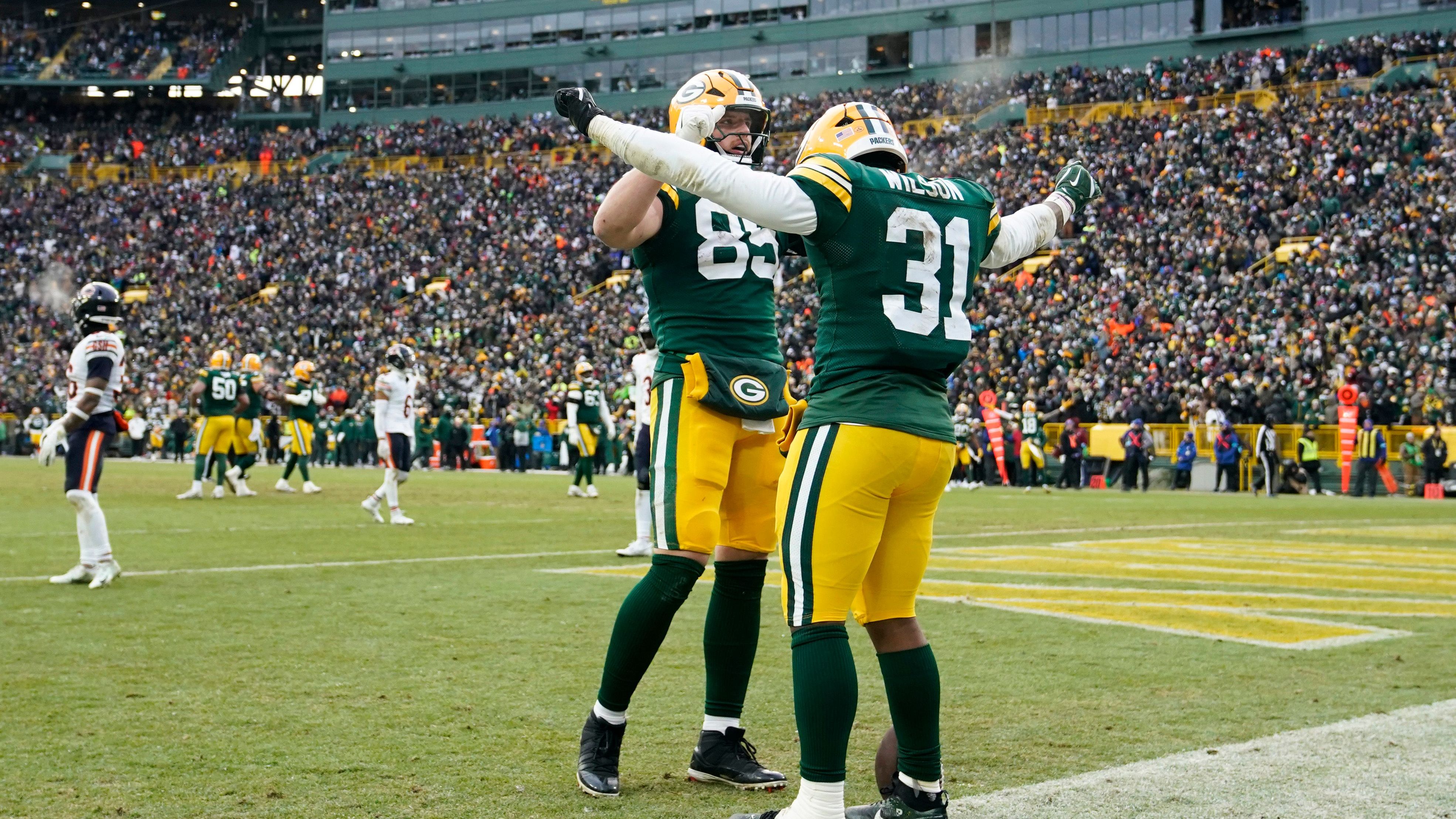 <strong>NFC North: Green Bay Packers</strong><br>Woche 1: vs. Lions<br>Woche 2: vs. Commanders (TNF)<br>Woche 3: at Browns<br>Woche 4: at Cowboys<br>Woche 5: Bye<br>Woche 6: vs. bengals<br>Woche 7: at Cardinals<br>Woche 8: at Steelers (SNF)<br>Woche 9: vs. Panthers<br>Woche 10: vs. Eagles (MNF)<br>Woche 11: at Giants<br>Woche 12: vs. Vikings<br>Woche 13: at Lions<br>Woche 14: vs. Bears<br>Woche 15: at Broncos<br>Woche 16: at Bears<br>Woche 17: vs. Ravens<br>Woche 18: at Vikings