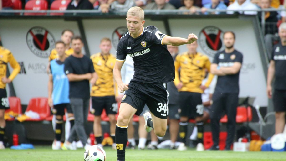 Bogdanow im Dynamo-Trikot