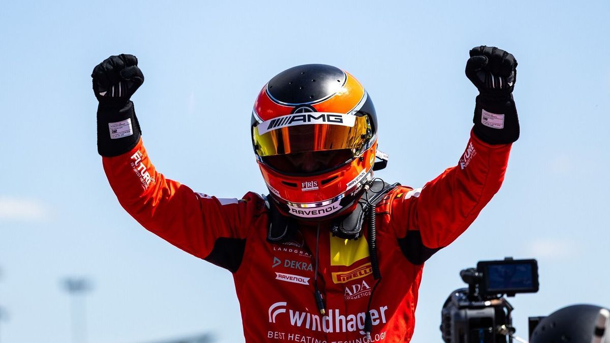 Lucas Auer jubelt in Oschersleben über seinen ersten DTM-Sieg seit 931 Tagen