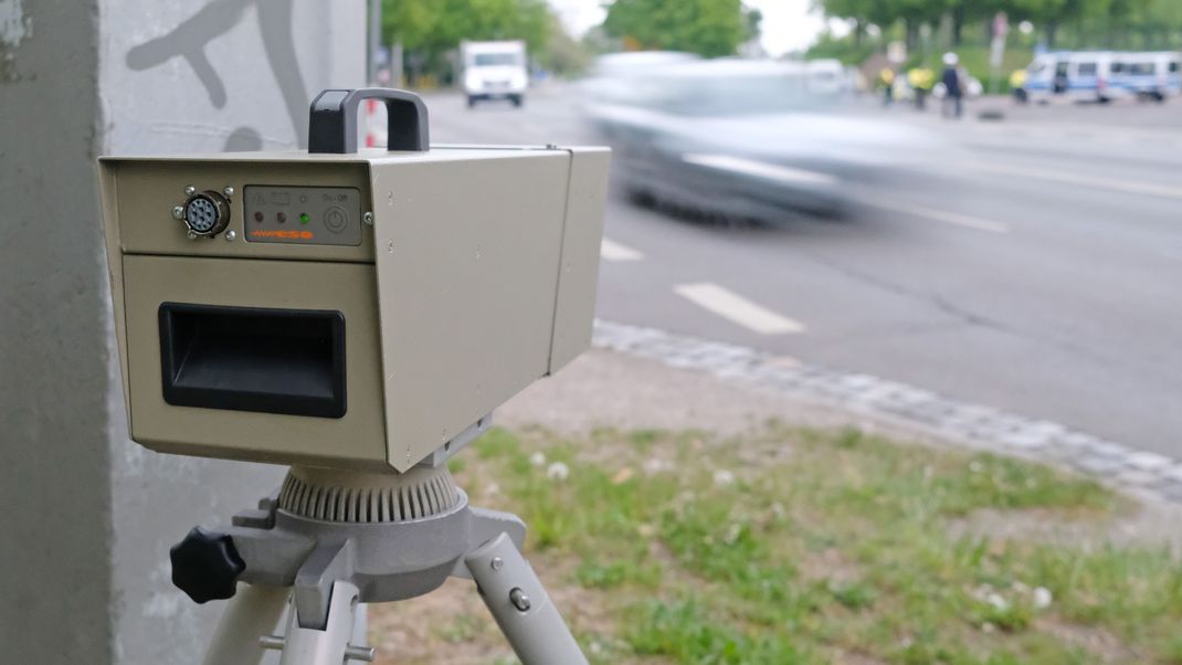 In dieser Woche wird wieder vermehrt die Geschwindigkeit vorbeifahrender Autos gemessen.