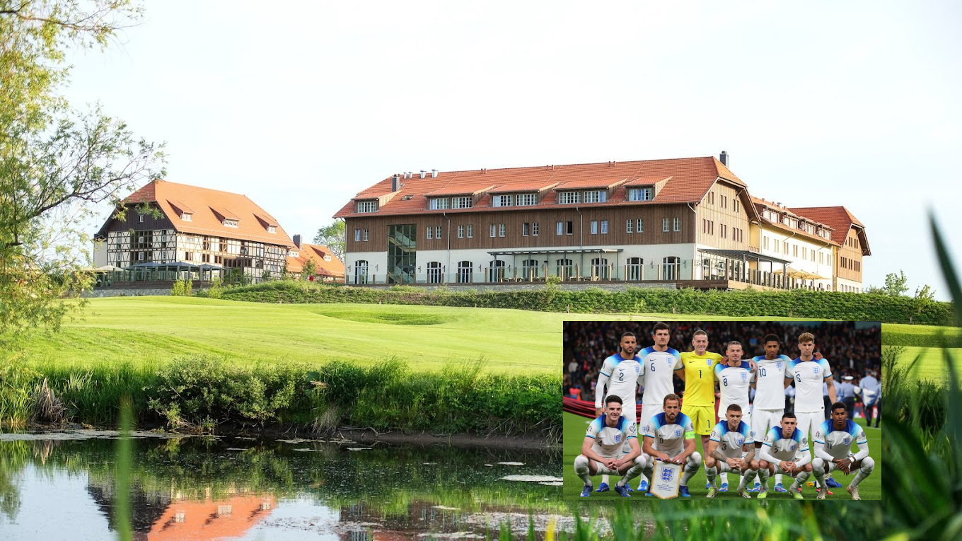 <strong>England - Gruppe C</strong><br>Quartier: Blankenhain (Thüringen) - Spa &amp; GolfResort "Weimarer Land"<br>Suite: 379 Euro/Executive-Zimmer: 344 Euro/Standardzimmer: 330 Euro