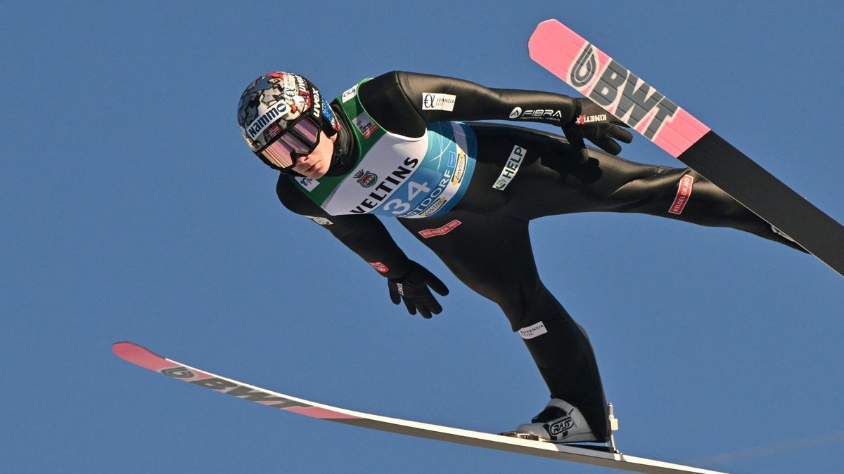 Marius Lindvik droht eine erneute Sperre