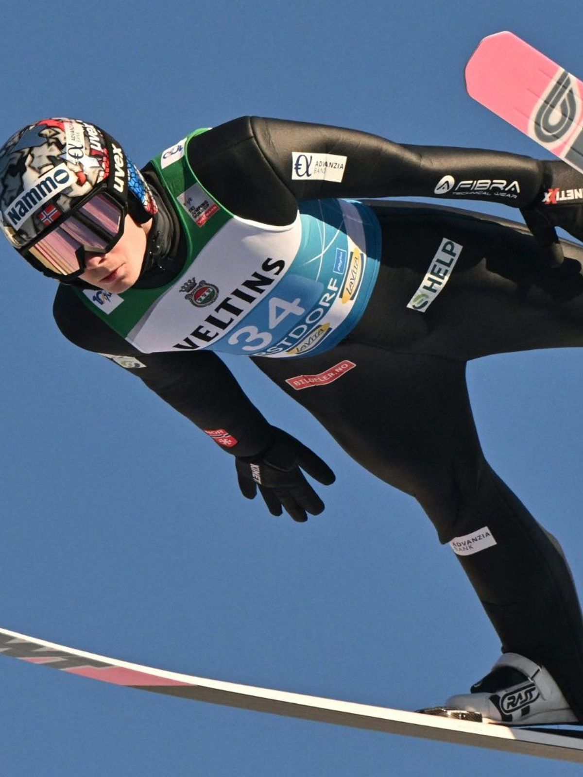 Marius Lindvik droht eine erneute Sperre