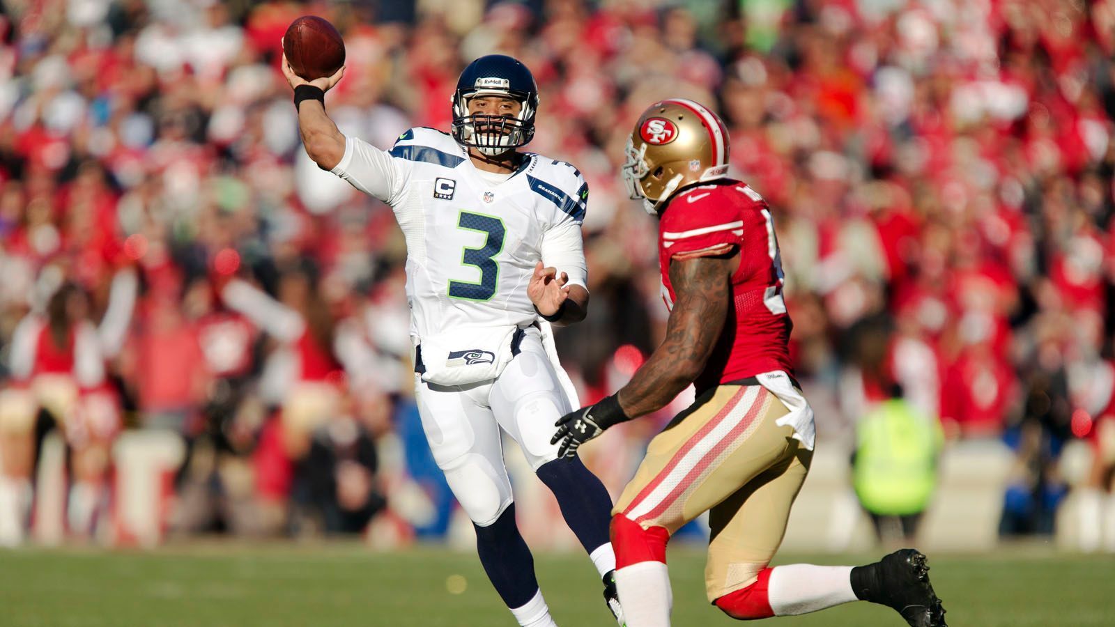 
                <strong>Russell Wilson</strong><br>
                Der Seahawks-Quaterback wurde 2007 in Runde 41 direkt aus der High School von den Baltimore Orioles gedraftet. 2010 wurde er nochmal gedraftet, dieses Mal in der vierten Runde von den Colorado Rockies. 
              