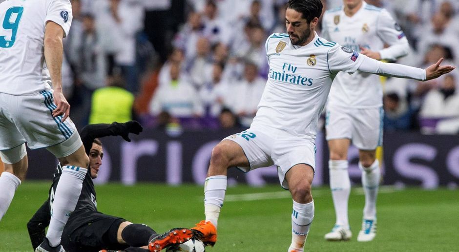 
                <strong>Isco (Real Madrid)</strong><br>
                Offensiv bringt er sein Talent heute nicht auf den Platz. Arbeitet aber gut mit nach hinten und kann den ein oder anderen Pariser Konter unterbinden. Wird zwölf Minuten vor Ende für Asensio ausgewechselt. ran-Note: 3
              