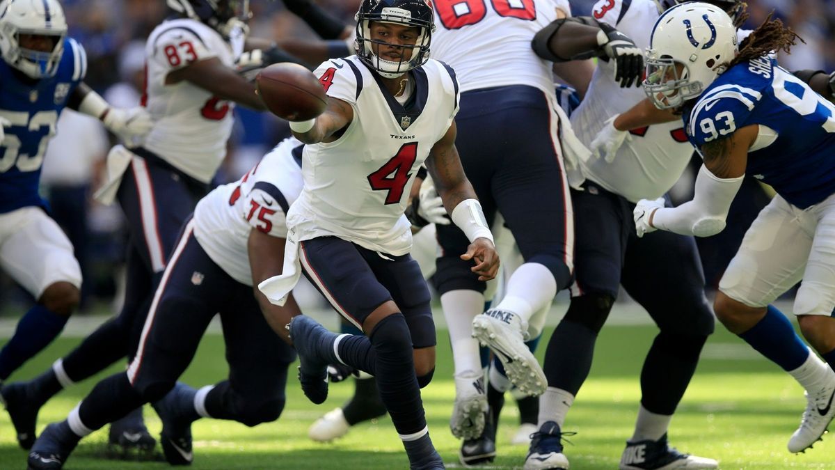 Deshaun Watson (Nr. 4) fällt lange aus