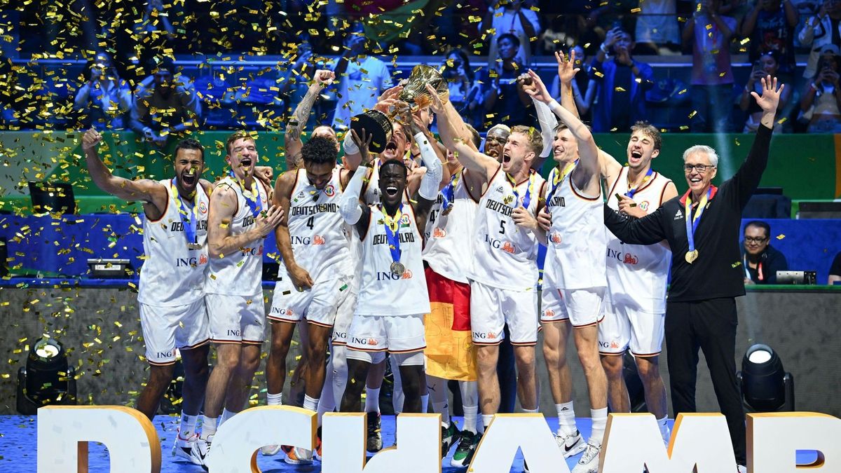 Die deutschen Basketballer sind &quot;Die Besten 2023&quot;