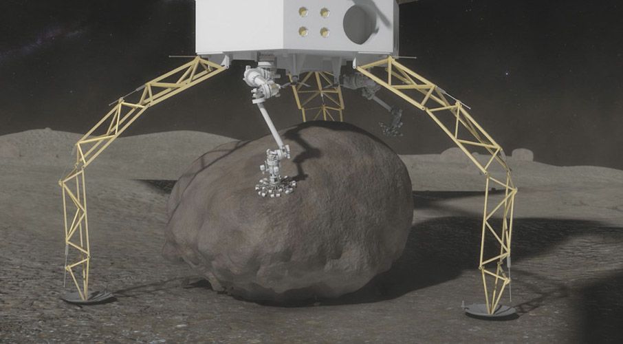 Auch die NASA mischt mit. Bei der Asteroid Return Mission plant sie einen Asteroiden Richtung Erde zu schicken. Dabei würde ein Roboter Geröll von seiner Oberfläche aufsammeln.