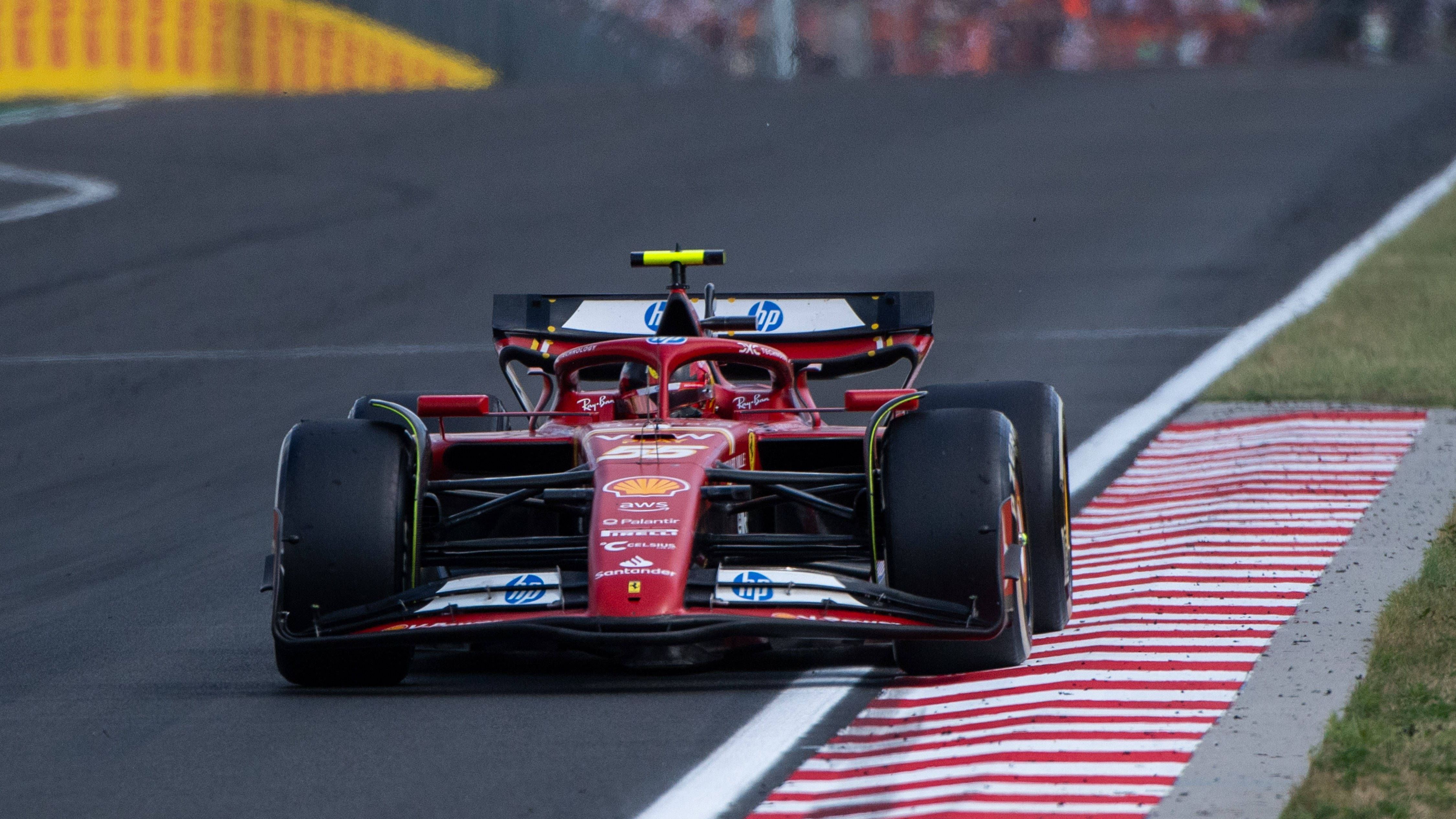 <strong>Platz 6: Carlos Sainz (Scuderia Ferrari HP)</strong><br>+0,37 Sekunden