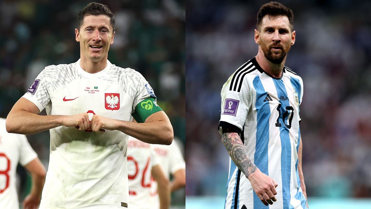 Lewandowski Messi