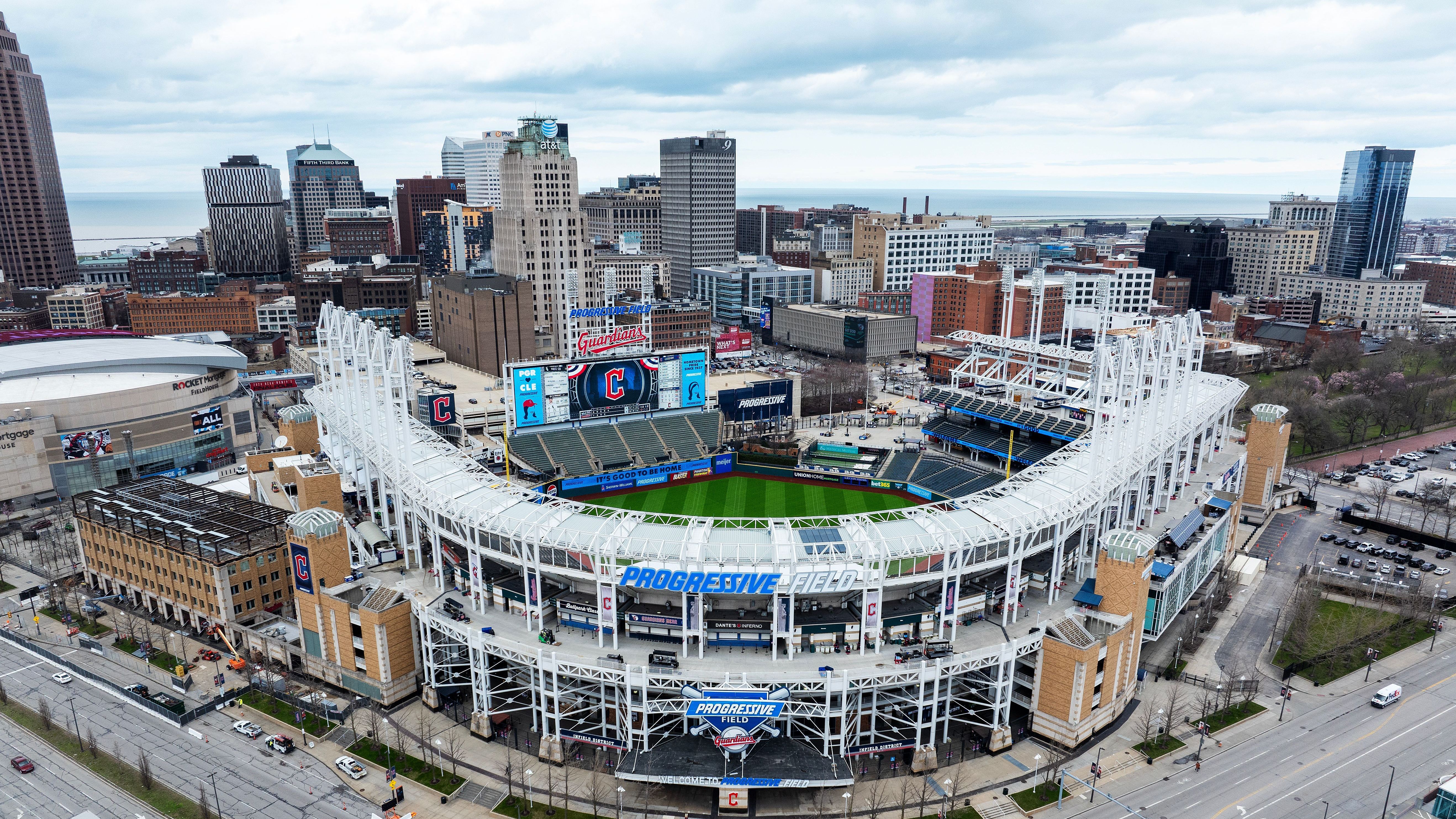 <strong>Platz 12: Progressive Field</strong><br>Team: Cleveland Guardians<br>Liga: MLB