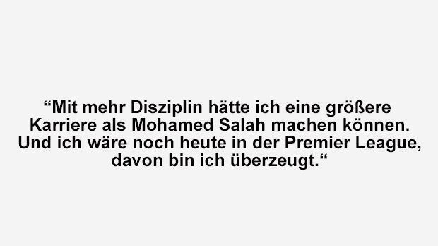 
                <strong>Raul Bobadilla</strong><br>
                Der frühere Bundesliga-Profi Raul Bobadilla sah im Gespräch mit der Schweizer Zeitung "Blick" mit etwas Wehmut auf seine bisherige Karriere zurück. Der Stürmer, der einst in Basel mit dem heutigen Liverpool-Star Mohamed Salah zusammenspielte, hätte sich aus heutiger Sicht eine ähnlich große Karriere wie jene des Ägypters zugetraut - wäre da nicht die Sache mit der fehlenden Disziplin gewesen. Damit stand sich Bobadilla nämlich bei zahlreichen Klubs letztlich selbst im Weg. Mittlerweile spielt der 34-Jährige in Paraguay für Club Guarani.
              