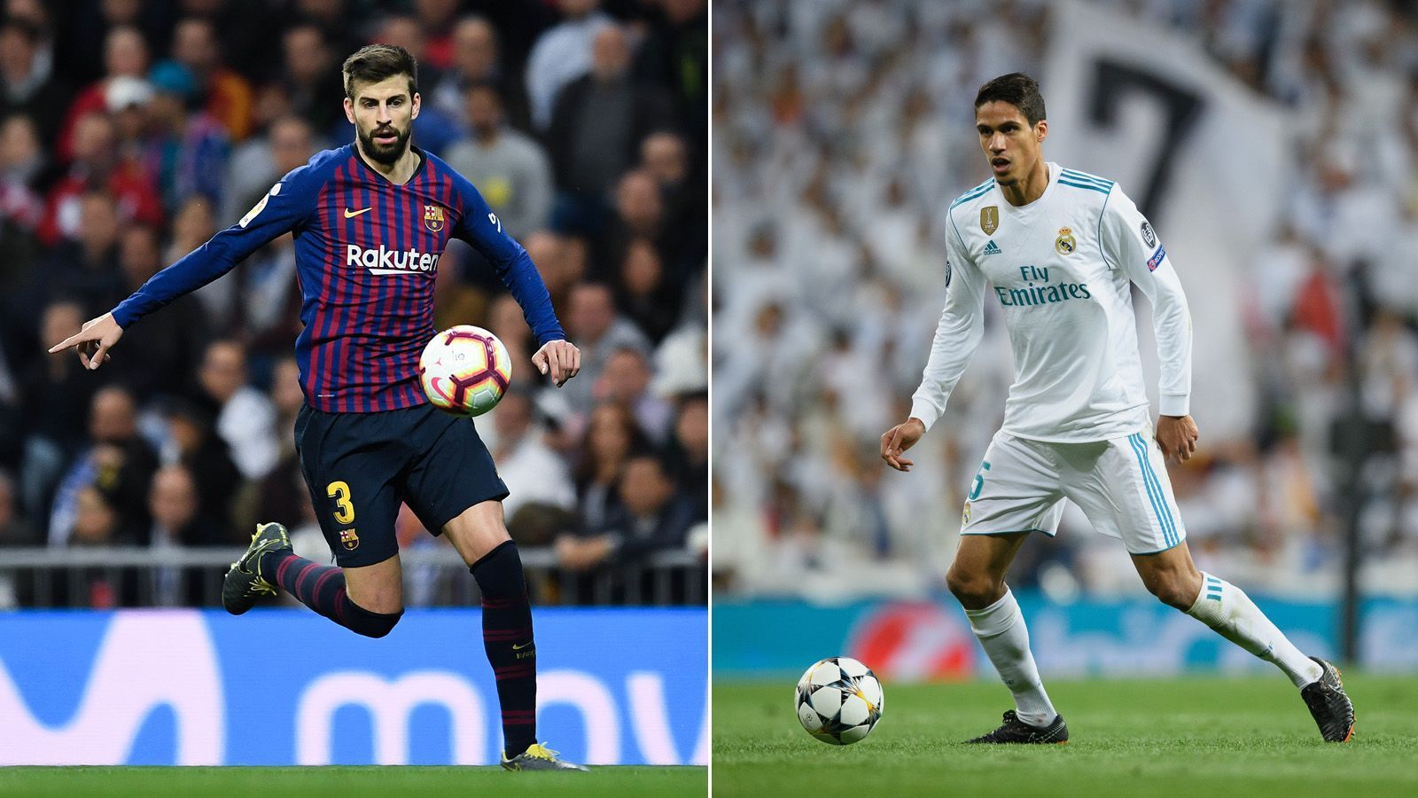 
                <strong>Gerard Piqué vs. Raphaël Varane</strong><br>
                Beide Akteure sind klare Stammspieler auf der Innenverteidigerposition. Für Varane könnte vielleicht das Alter sprechen, doch was Piqué möglichweise an Spritzigkeit und Schnelligkeit fehlt, macht der Spanier mit guten Stellungsspiel wieder wett, auch wenn er hier und da mal dazu neigt, seinen Gegenspieler unsanft zu begegnen. Kein Sieger in dieser Runde, je einen halben Punkt für beide Spieler. Stand: 2 zu 2.
              