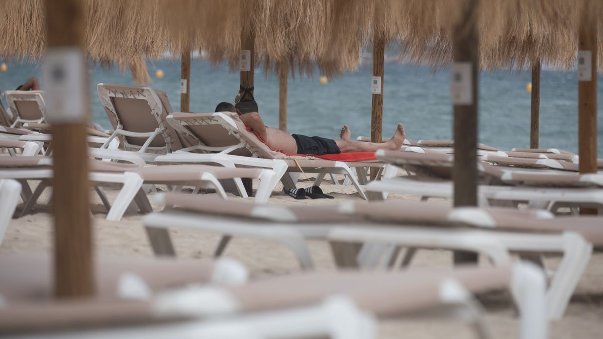 Liegen-Krise auf Mallorca: Viele Urlauber:innen setzen zunehmend auf das eigene Handtuch, statt teure Liegen zu mieten.