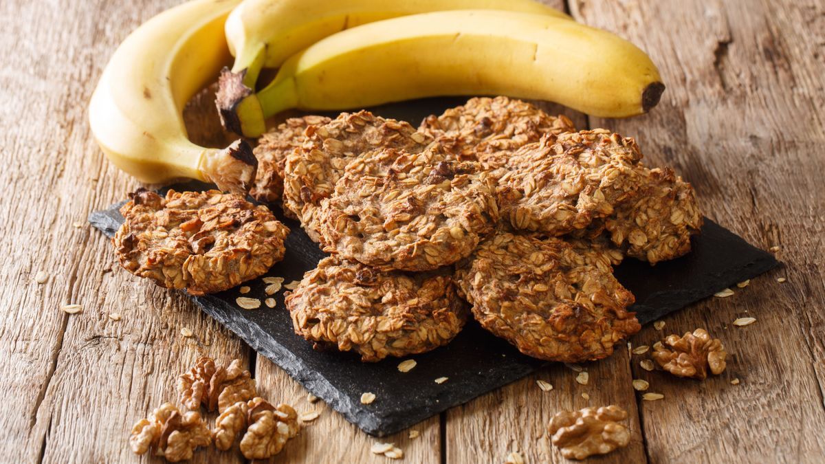 Bananen-Haferflocken-Kekse