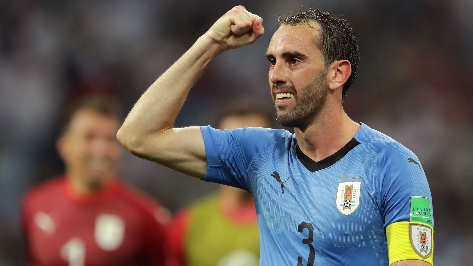 
                <strong>Uruguay: Diego Godin</strong><br>
                132 Länderspiele*Debüt am 26. Oktober 2005 gegen Mexiko (1:3)
              