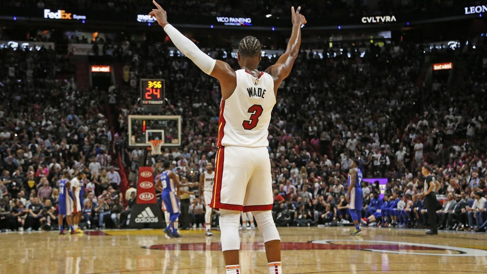 
                <strong>Dwyane Wade</strong><br>
                Letzter Verein: Miami Heat (Karriere-Ende: 2019)Punkte pro Spiel: 20.1All-Star-Nominierungen: 8
              