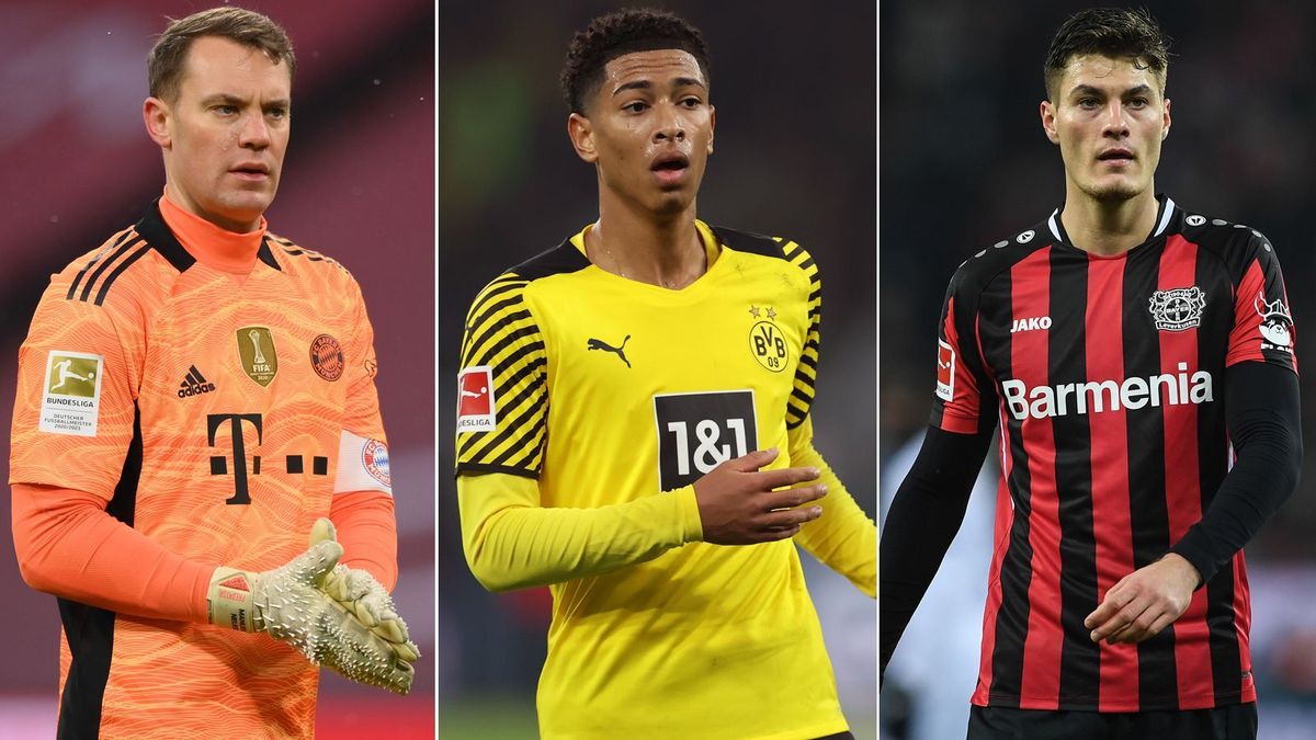 Top-Elf der Bundesliga-Hinrunde 2021/22