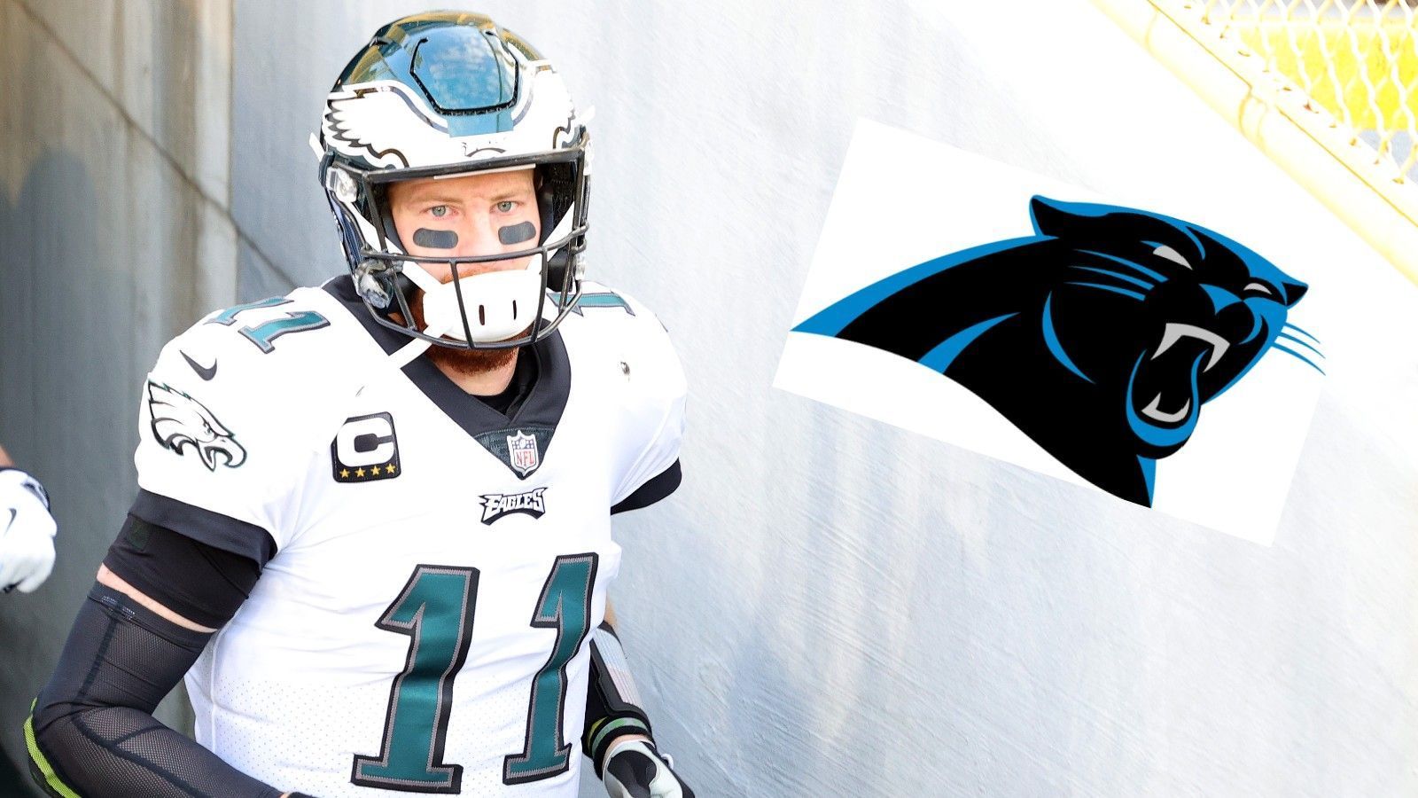 
                <strong>Carolina Panthers</strong><br>
                Im ersten Jahr unter Head Coach Matt Rhule haben sich die Panthers bislang gut geschlagen. Nach dem Abgang von Cam Newton ist aktuell Teddy Bridgewater der QB Nummer eins. Aber bleibt das auch langfristig so? Bei einem Vertrag über zwei Jahre wäre das für Carolina fällig werdende Geld bei einer Verpflichtung von Wentz ähnlich dem, was Bridgewater bekommen würde. Es läge also in der Hand von Rhule, welchen Spielmacher er bevorzugt. Bedenkt man aber, dass Offensive Coordinator Joe Brady Bridgewater unbedingt wollte, erscheint ein Wechsel zu Wentz unwahrscheinlich. Auch ein QB-Pick im Draft wäre (derzeit Rang sieben) denkbar.
              