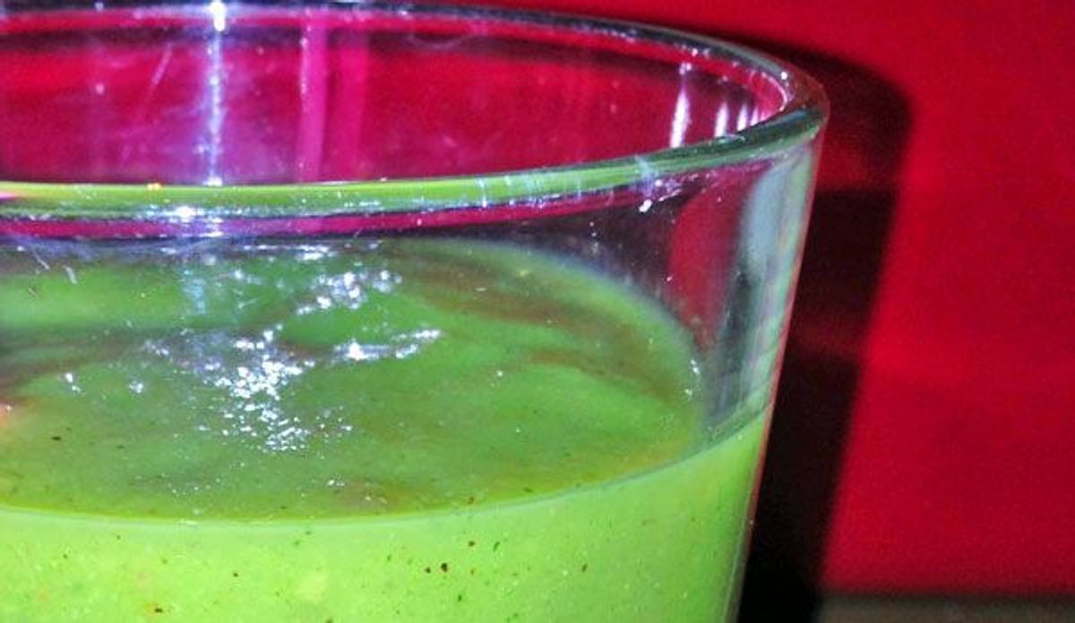 Aktiv-Smoothie mit Avocado-opti