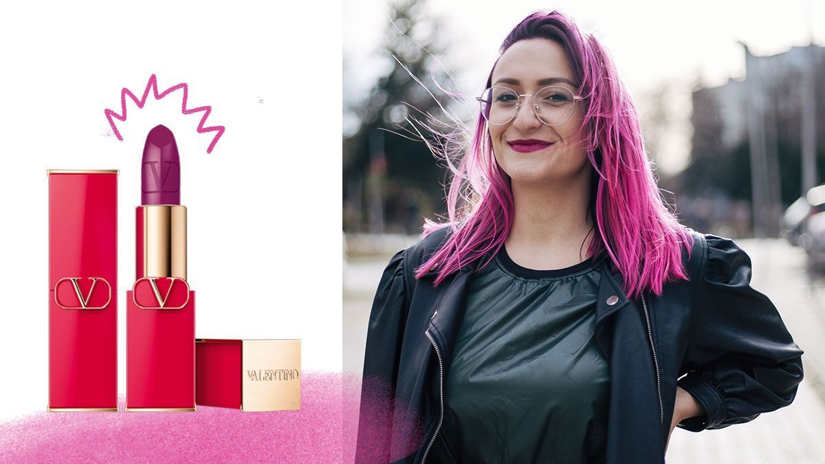 Satte dunkle Lila-Farbnuancen für helle Hauttypen – was den lilafarbenen Lippenstift so besonders macht, lest ihr in unserem Beauty-Artikel.