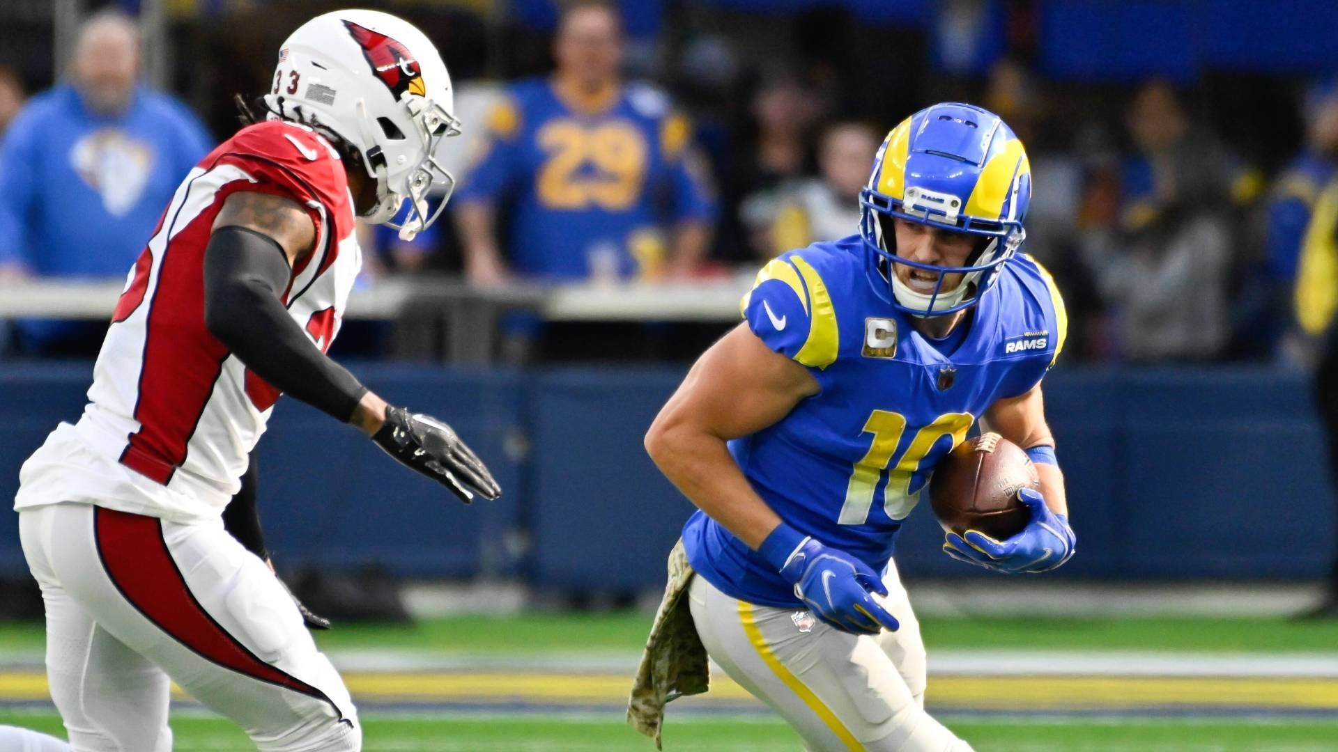 
                <strong>4. Platz: Cooper Kupp (Los Angeles Rams)</strong><br>
                Rating: 96 (Madden 23: 98)
              