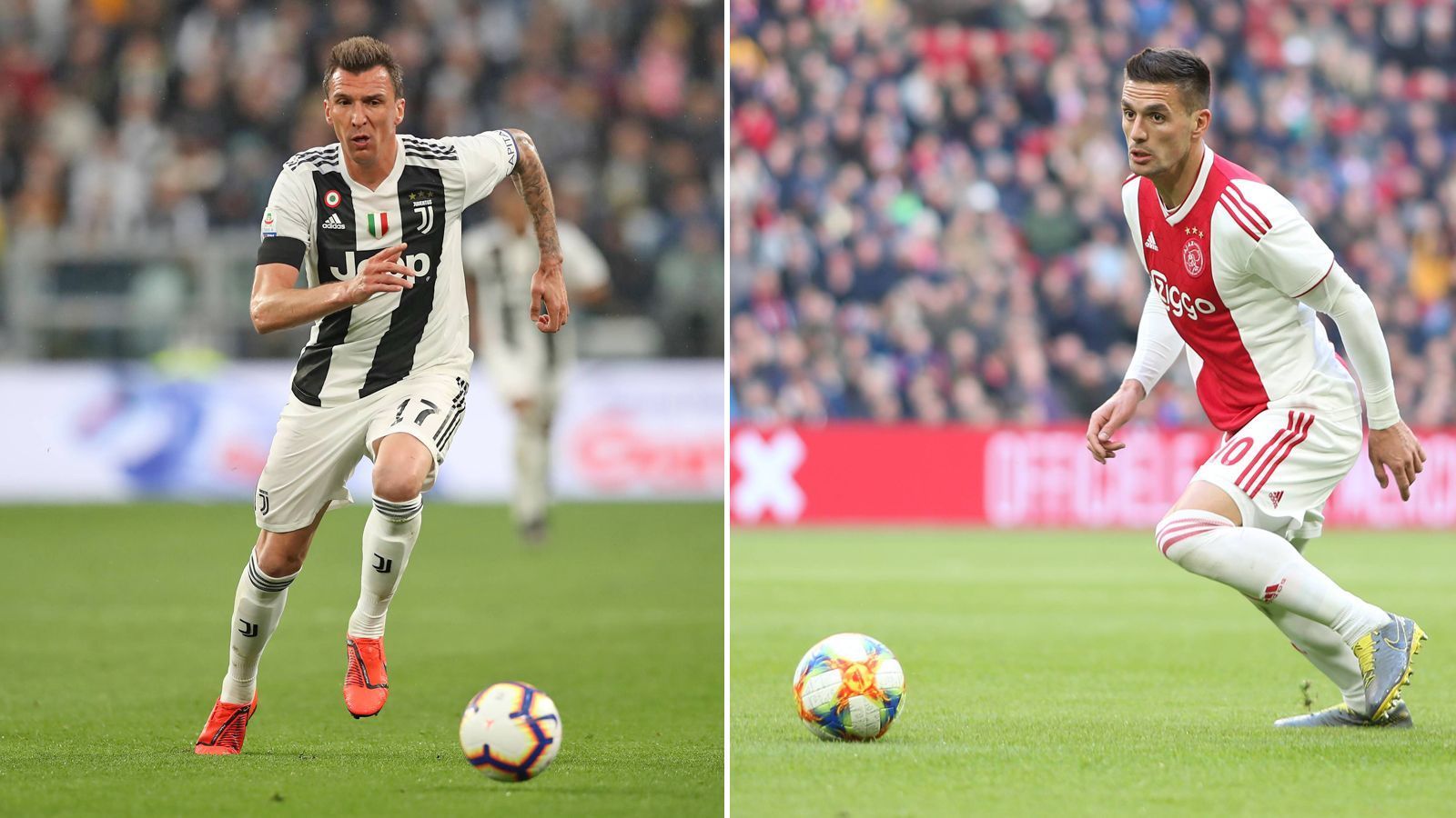 
                <strong>Sturm: Mario Mandzukic vs. Dusan Tadic</strong><br>
                Mario Mandzukic ist auch mit 32 noch ein echter Knipser im Sturm. In der Champions League wusste der Kroate in dieser Saison aber noch nicht zu überzeugen. In acht Auftritten gelang ihm lediglich ein Treffer. Und mit Youngster Moise Kean streckt ein Top-Talent langsam die Fühler nach seinem Platz im Sturm aus. Dusan Tadic hingegen spielt mit 30 Jahren die Saison seines Lebens. Nicht nur, dass er wichtige Erfahrung und Führungsqualitäten mit in die junge Ajax-Mannschaft bring. Er trifft auch wie am Fließband. In der Eredivisie liegt Tadic mit 22 Toren auf Rang zwei der Torschützenliste. Und auch in der Champions League hat er schon sechs Mal getroffen. Man erinnere sich nur an seine Gala-Vorstellung im Achtelfinale gegen Real Madrid. Klarer Punkt für Ajax! Endstand: 5:6 für Ajax Amsterdam.
              