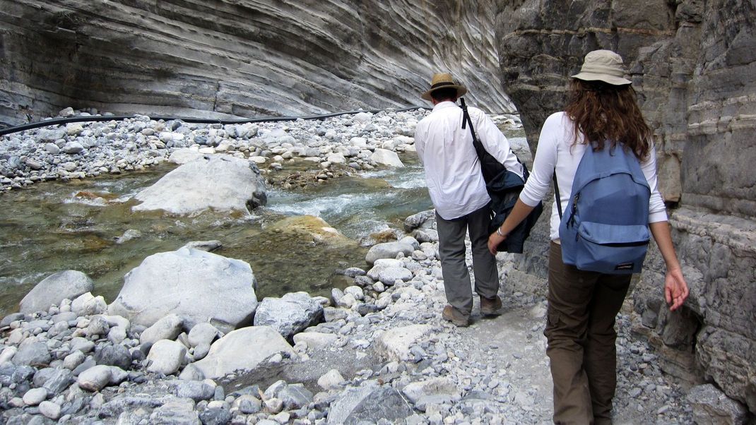 Samaria-Schlucht: Im Sommer beliebt, im Winter gefährlich. (Archivbild)