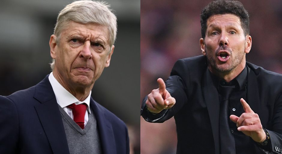 
                <strong>FC Arsenal vs. Atletico Madrid</strong><br>
                Im Halbfinale der Europa League treffen Arsenal und Atletico aufeinander. Dieses Duell der Hochkaräter hätte auch problemlos ein Champions-League-Duell sein können. Tatsächlich aber trafen die Mannschaften von Arsene Wenger und Diego Simeone noch nie in einem offiziellen Wettbewerb aufeinander. ran.de vergleicht die beiden Teams im Head to Head. Da beide Teams in unterschiedlichen Systemen spielen (Arsenal: 4-3-3, Atletico: 4-4-2), mussten wir leichte Anpassungen bei den Positionen der Spieler vornehmen. 
              