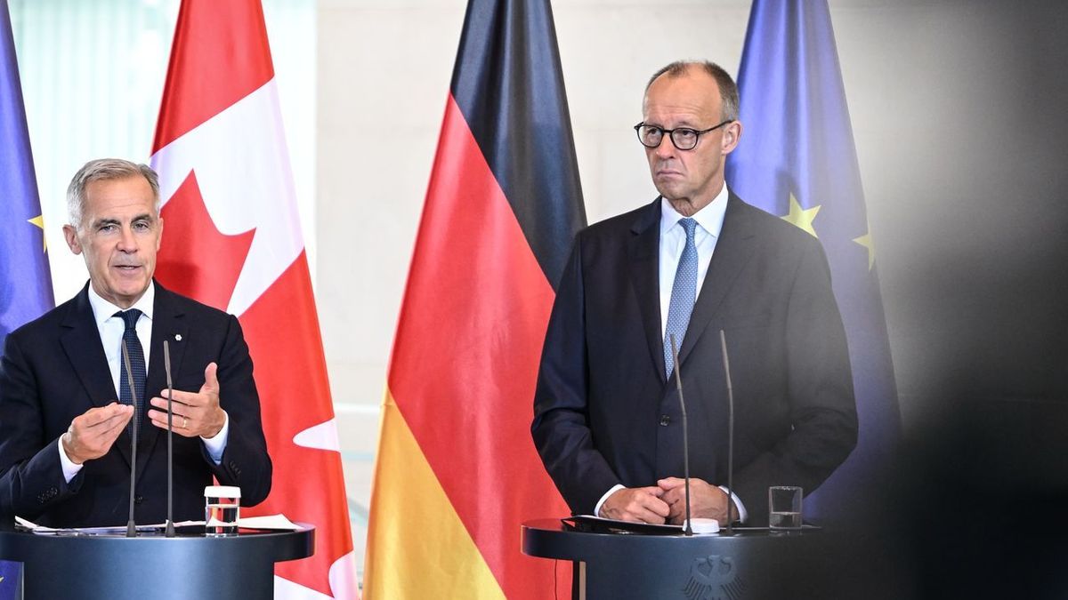 Kanzler Merz empfängt kanadischen Premierminister Carney