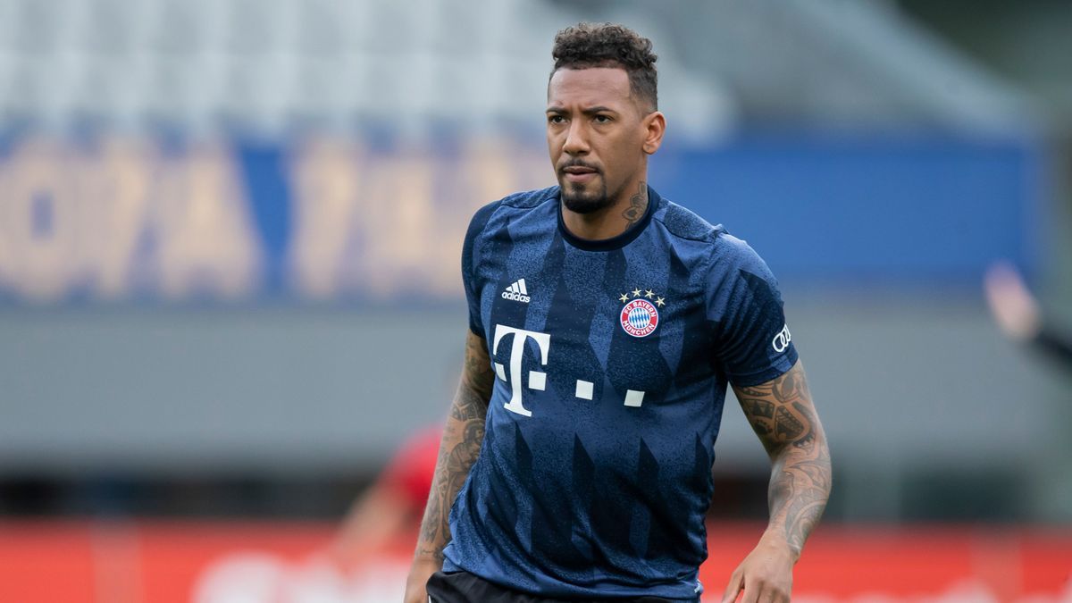 Jérôme Boateng im Jahr 2021 im Bayern-Trikot im Spiel gegen Freiburg