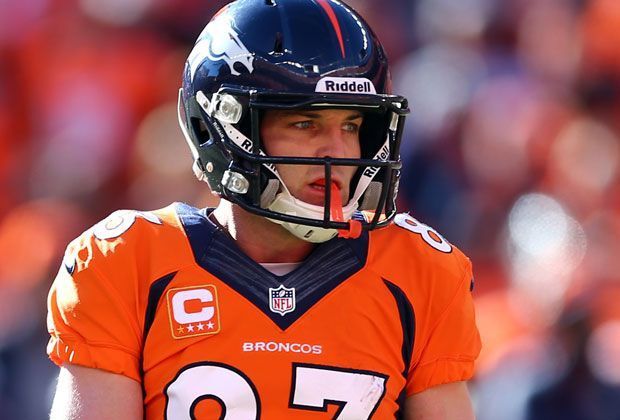 
                <strong>Wes Welker</strong><br>
                Die Broncos haben dank der Verpflichtung des letztjährigen Free-Agents dem Angriff nochmals einen gewaltigen Schub verpasst. Obwohl er sechs Saisonspiele verpasste, legte der Kumpel von Patriots-Quarterback Tom Brady zehn Touchdowns auf. 
              