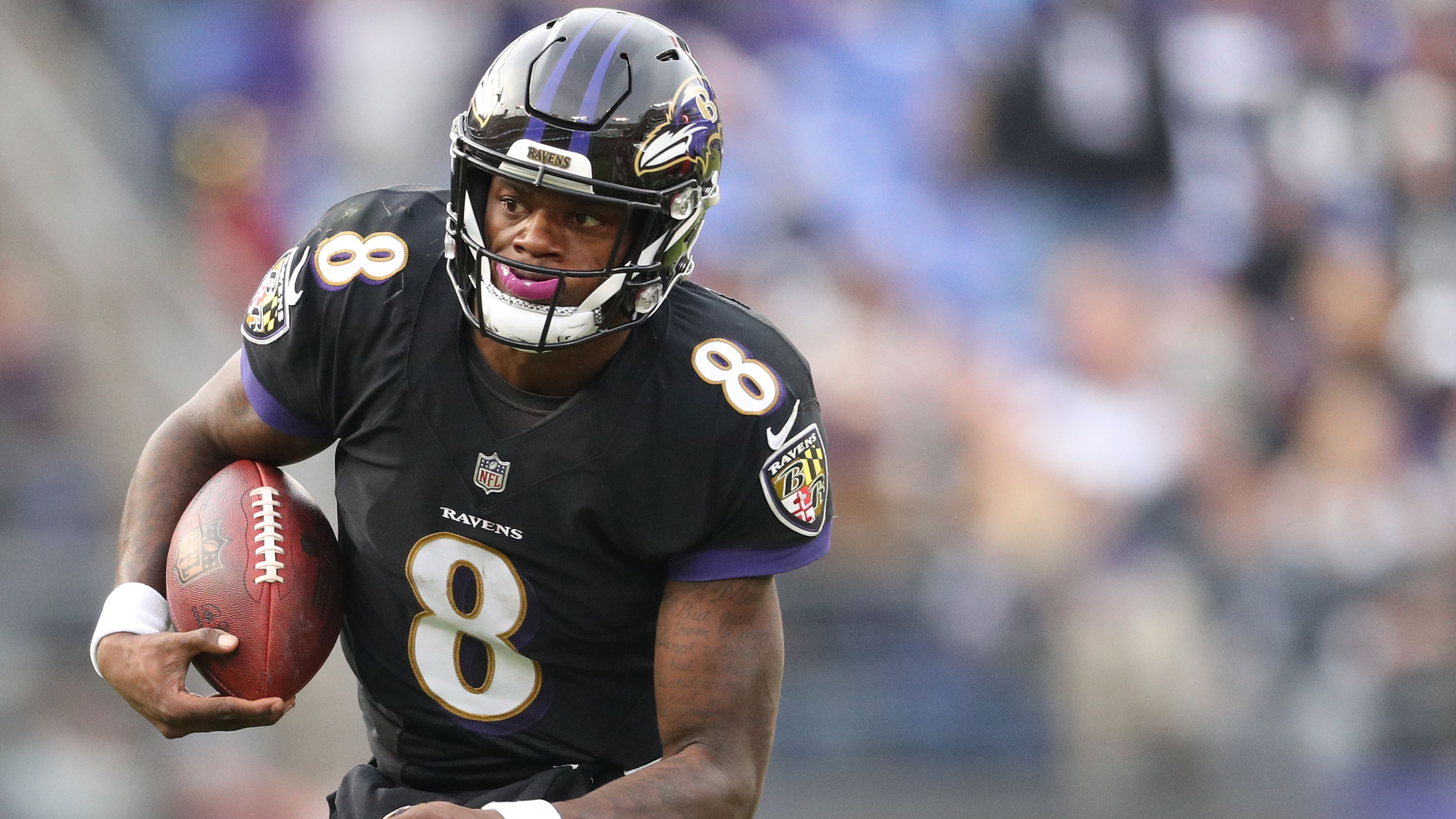 <strong>Platz 26 - geteilt: Lamar Jackson (Baltimore Ravens)</strong><br>Erster NFL-Start: Week 11, 2018 vs. Cincinnati Bengals<br>Statistiken: 13/19, 150 Yards, 0 TD, 1 INT<br>QBR: 70,1