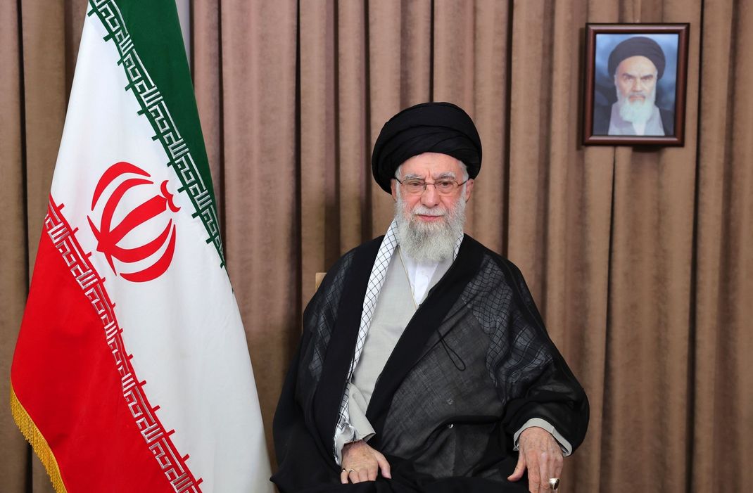 Ayatollah Ali Chamenei ist der oberste Führer des Irans.