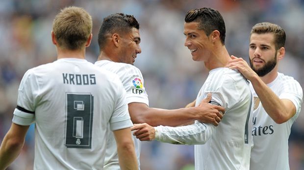 
                <strong>Platz 1: Real Madrid</strong><br>
                Platz 1: Real Madrid (140,0 Mio. Euro). "Die Königlichen" verdienen auch weiterhin majestätisch. Sie bekommen dieselbe dreistellige Millionensumme wie Barca.
              