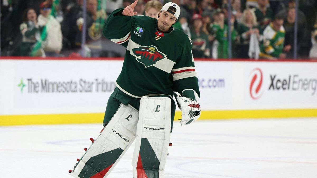 Fleury beim letzten Auftritt im NHL-Trikot
