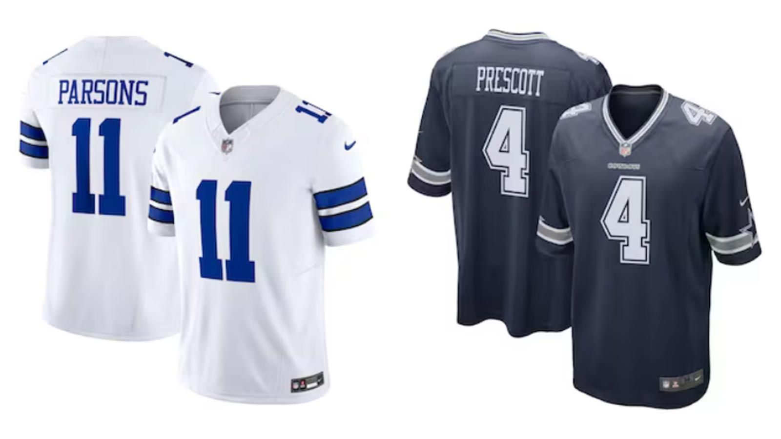 <strong>Dallas Cowboys</strong><br>
                Team-Farben: Navy-Blau und Grau
