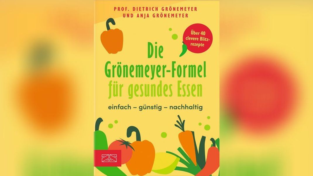 Prof. Dietrich Grönemeyer und Anja Grönemeyer zeigen in "Die Grönemeyer-Formel", wie gesunde Ernährung günstig funktionieren kann und teilen 40 "Blitzrezepte".