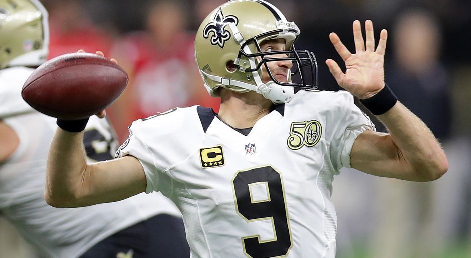 
                <strong>Drew Brees (New Orleans Saints)</strong><br>
                Platz 3: Drew Brees ist bei den New Orleans Saints nicht mehr wegzudenken. Seit der Saison 2006 ist er der Spielmacher der Saints, und er lässt sich das inzwischen einiges kosten. 24,25 Millionen Dollar erhält der 37-Jährige im Jahr.
              