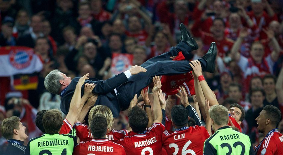 
                <strong>Jupp Heynckes (1.7.2011-30.06.2013)</strong><br>
                Pflichtspiele: 109Punkte pro Spiel: 2,43Titel: 1x Champions League, 1x Deutscher Meister, 1x DFB-Pokal, 1x Superpokal
              