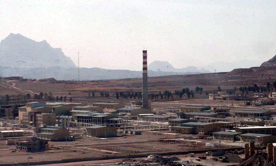 Der Urananreicherungskomplex in der iranischen Stadt Isfahan.