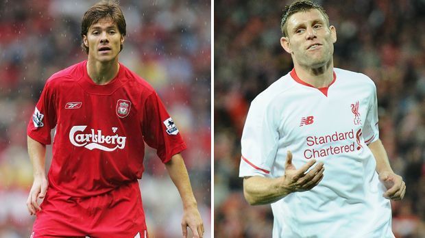 
                <strong>Defensives Mittelfeld: Xabi Alonso vs. James Milner.</strong><br>
                Defensives Mittelfeld: Xabi Alonso vs. James Milner. Beim FC Liverpool wird Xabi Alonso zum Weltklasse-Spieler. Milner ist ein guter Kicker der Premier League und muss in Liverpool teilweise den Spielaufbau übernehmen. Das Arbeitstier wird nie an das Niveau des Spaniers rankommen. Vorteil Alonso - 2005 vs. 2015: 7:3.
              