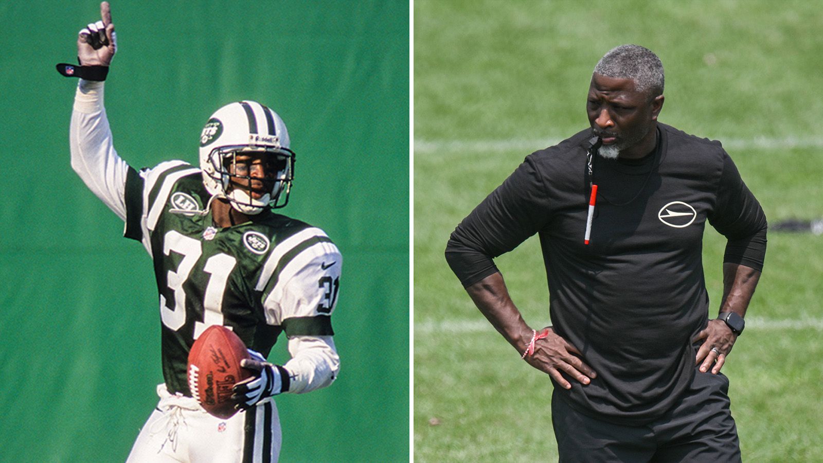 <strong>Aaron Glenn (New York Jets)</strong><br>Position: Cornerback<br>College: Navarro, Texas A&amp;M<br>NFL: New York Jets (1994-2001), Houston Texans (2002-2004), Dallas Cowboys (2005-2006), Jacksonville Jaguars (2007), New Orleans Saints (2008)<br>Spiele in der NFL: 205<br>Erfolge in der NFL: Dreimaliger Pro Bowler