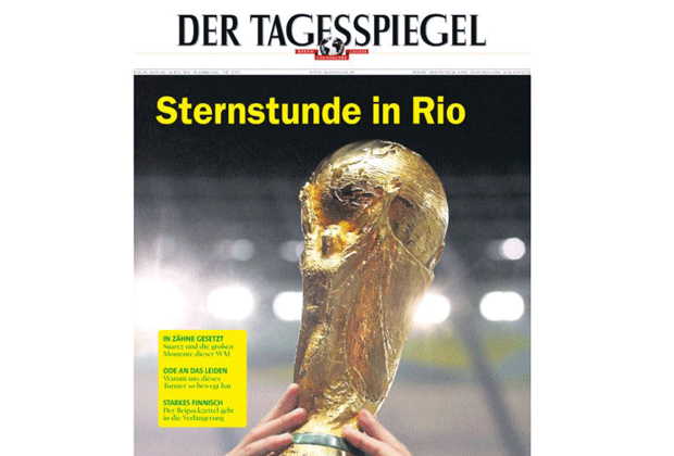 
                <strong>Der Tagesspiegel </strong><br>
                "Der Tagesspiegel" gibt sich minimalistisch monumental und schreibt "Sternstunde in Rio". 
              